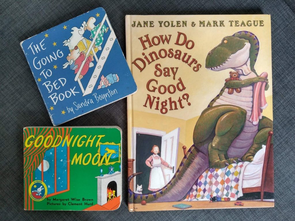 The going to bed book how do dinosaurs say good night goodnight moon